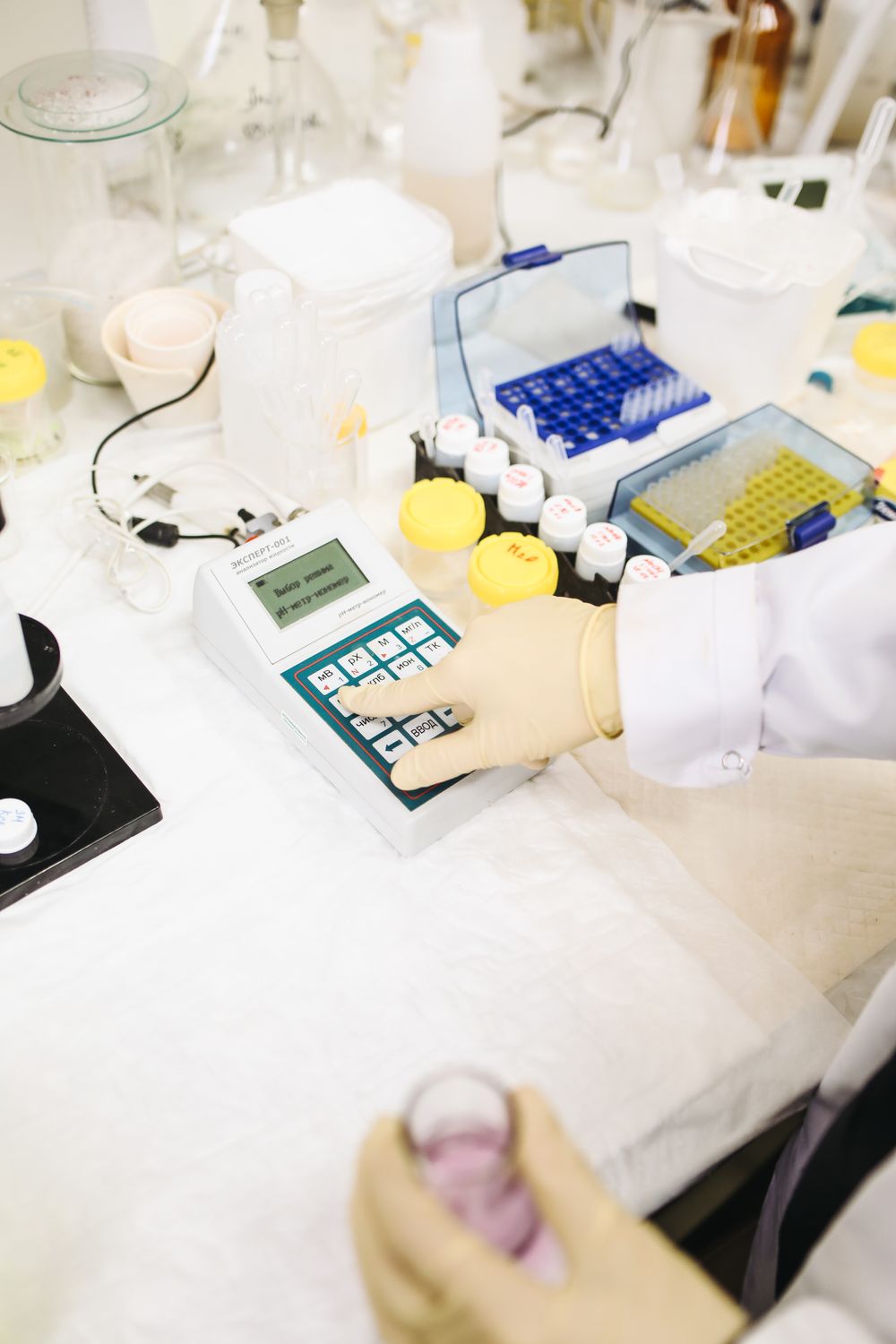 Équipement de laboratoire de recherche et développement